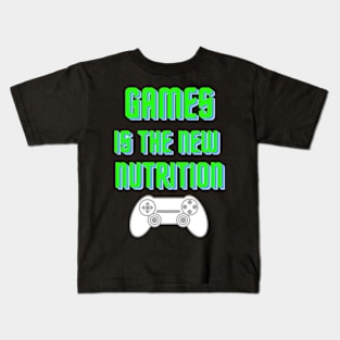 Gamer Nutrition Facts Kids T-Shirt